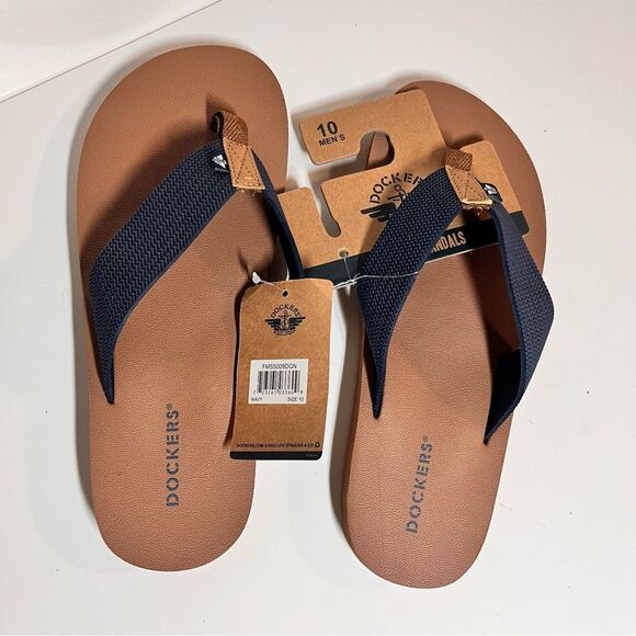 Dockers Men's Premium Confort Flip Flop Size: 10 - Picture 2 of 5